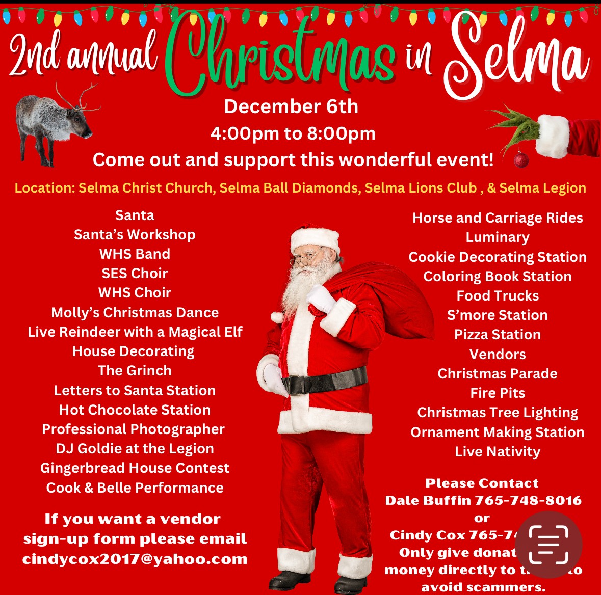 Selma Christmas 2025